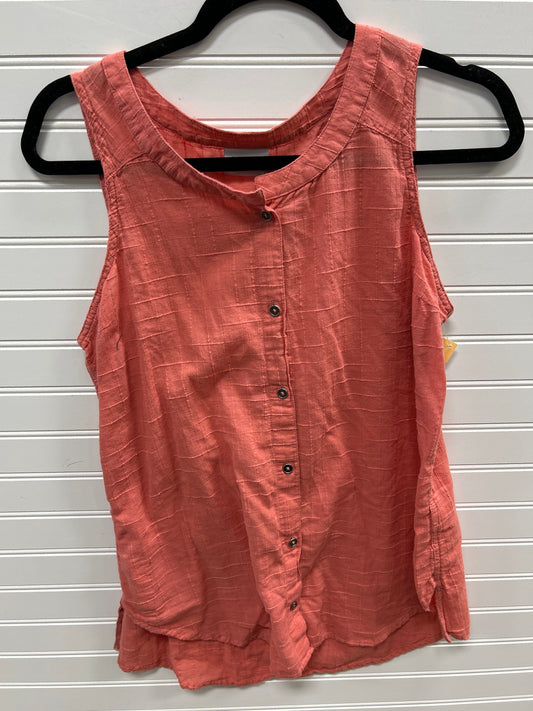 Top Sleeveless By Columbia In Coral