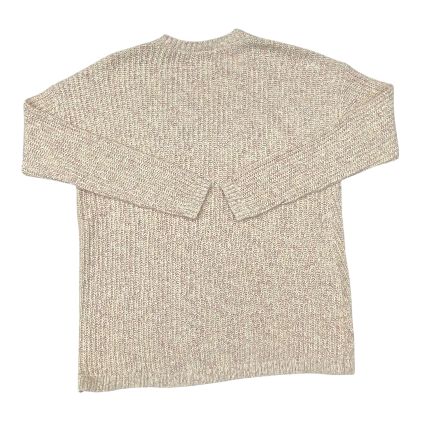Sweater By Loft In Pink & Tan, Size:L