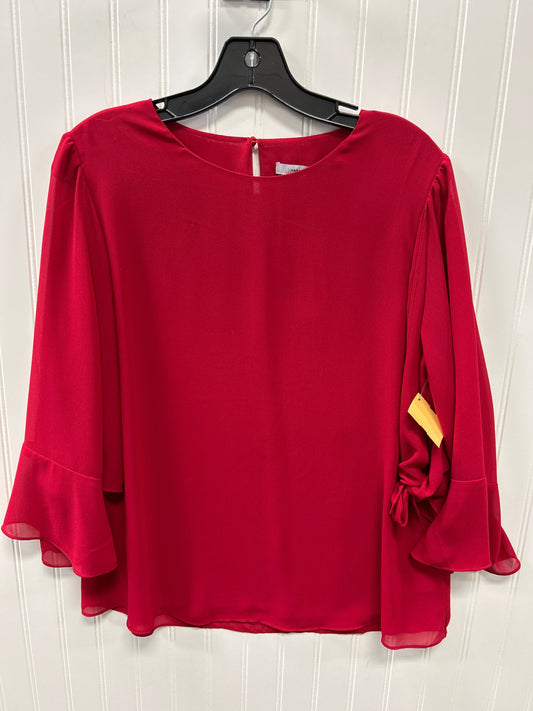 Top Ls By Naked Zebra In Red, Size:L