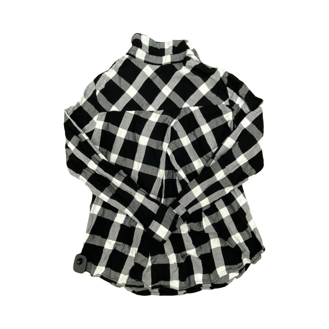 Top Ls By Sanctuary In Plaid Pattern, Size:M