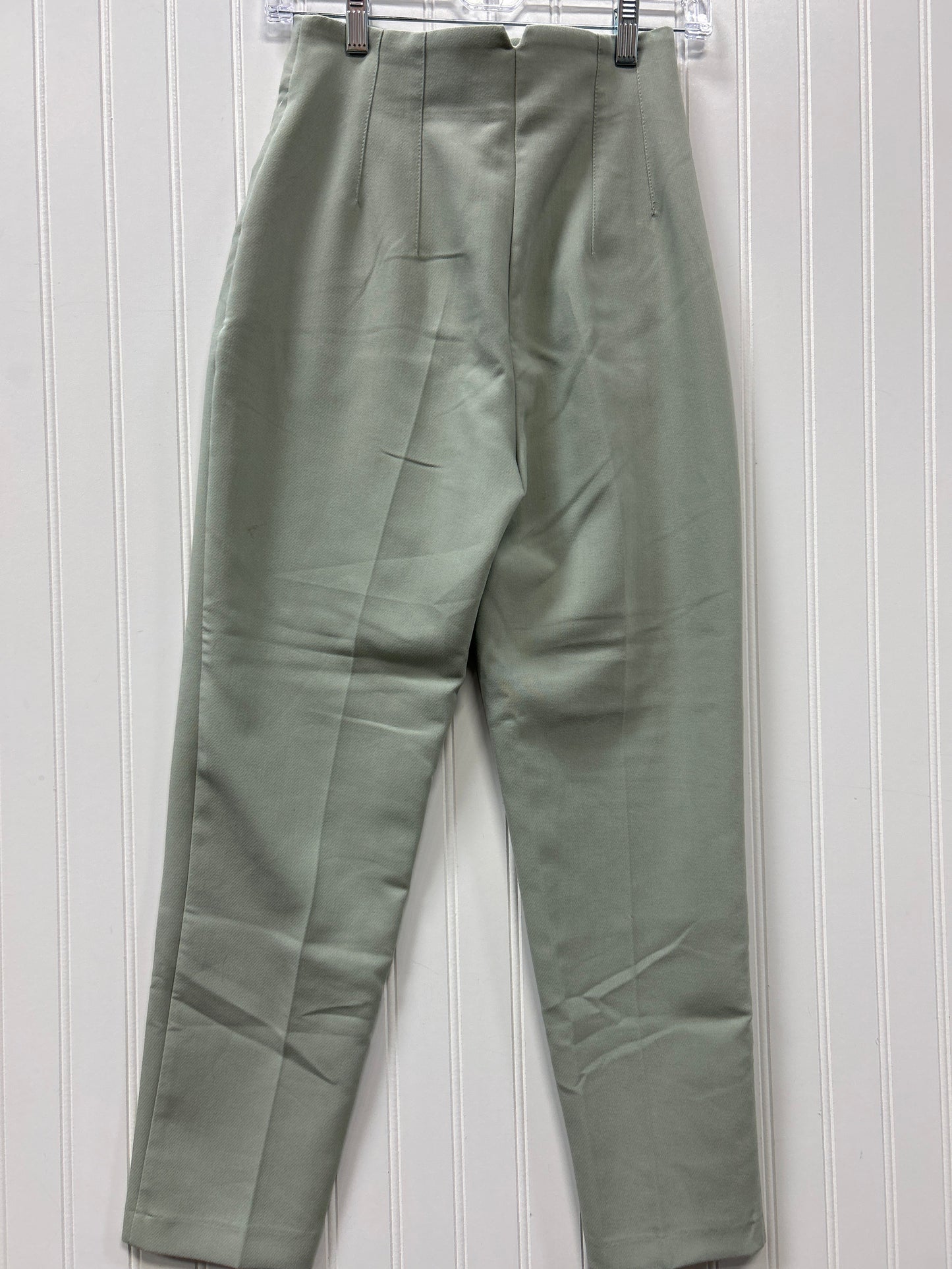 Pants Dress By Zara In Green, Size:Xs