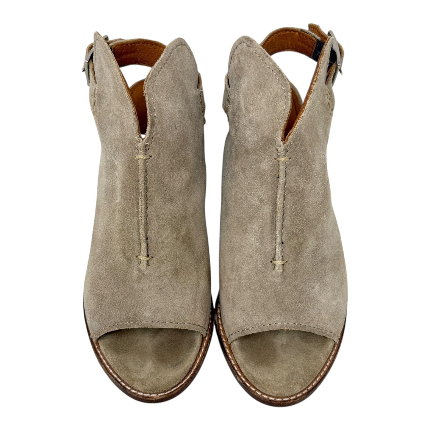 Ash Slingbacks Designer By Frye In Taupe, Size: 6.5