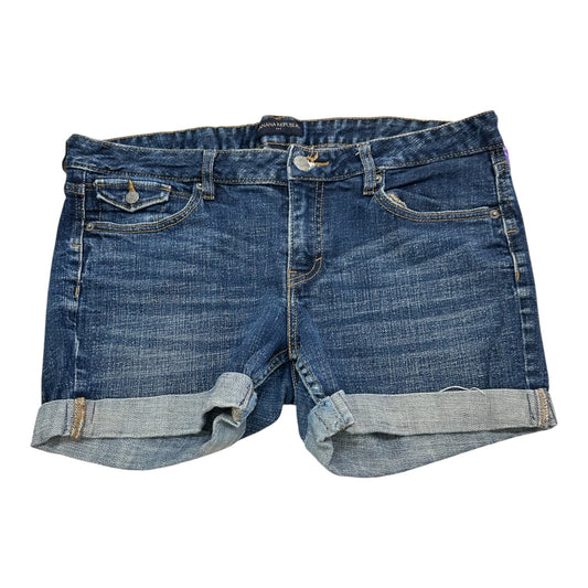 Shorts By Banana Republic In Blue Denim, Size:12