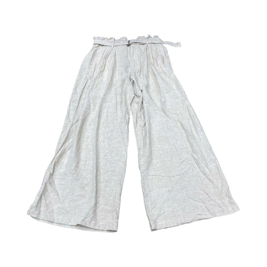 Pants Wide Leg By Banana Republic In Tan, Size:8