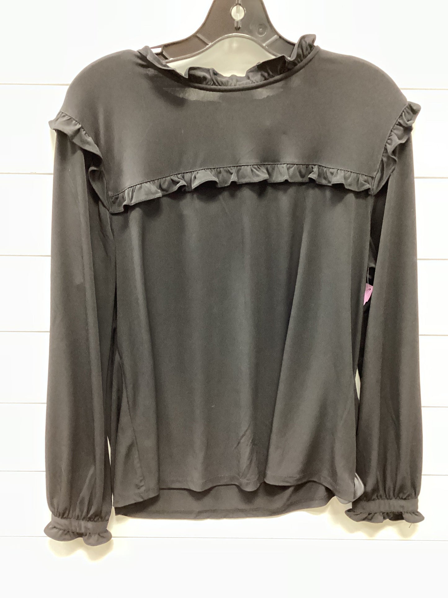 Top Ls Designer By Karl Lagerfeld In Black, Size:L