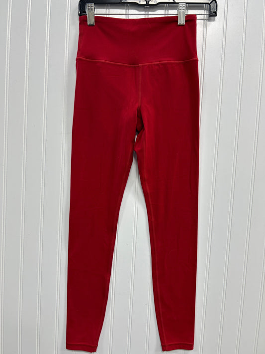 Athletic Leggings By Athleta In Red, Size:Xs