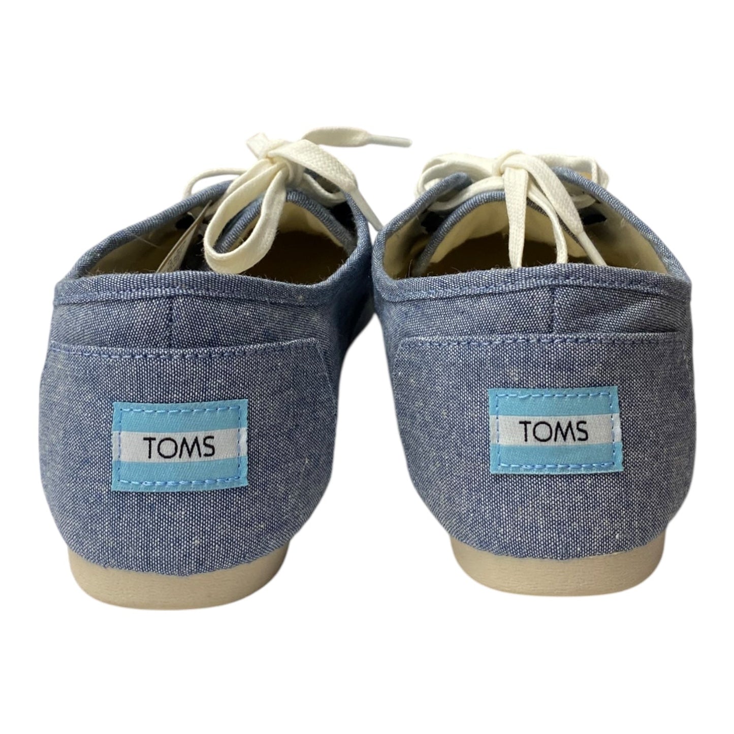 Shoes Flats By Toms In Blue, Size:10