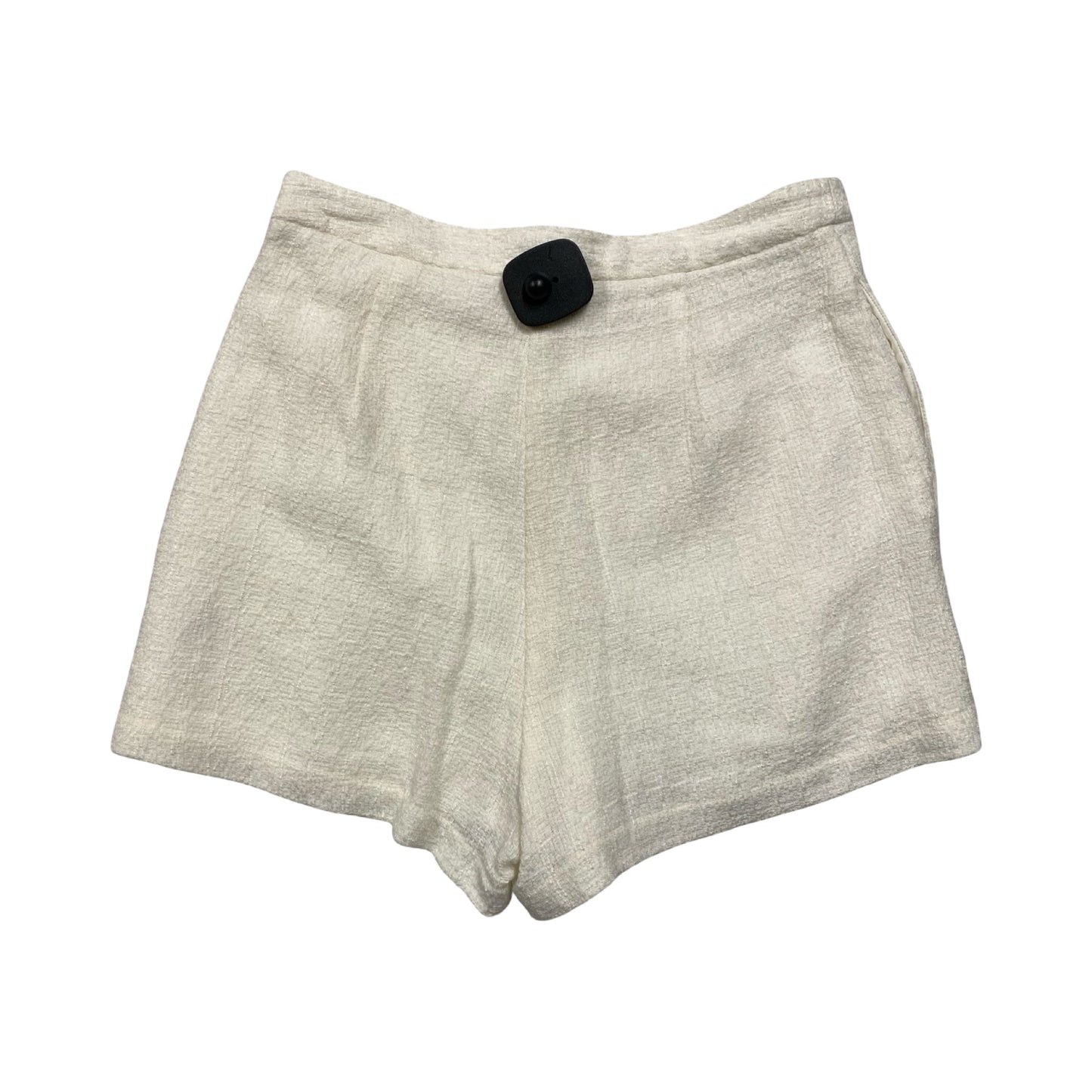 Shorts By Reformation In Ivory, Size:4