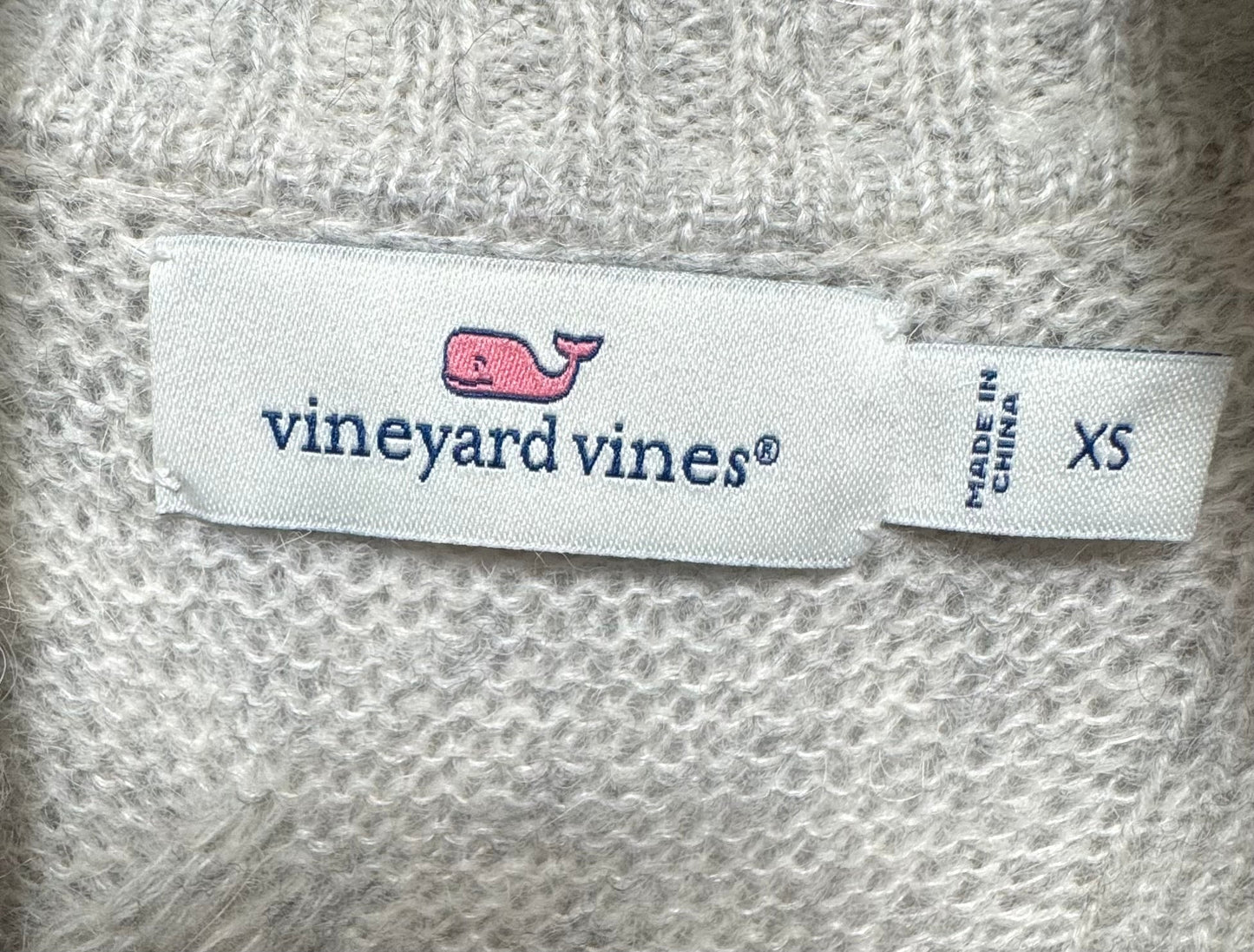 Cashmere Sweater By Vineyard Vines In Grey, Size: Xs