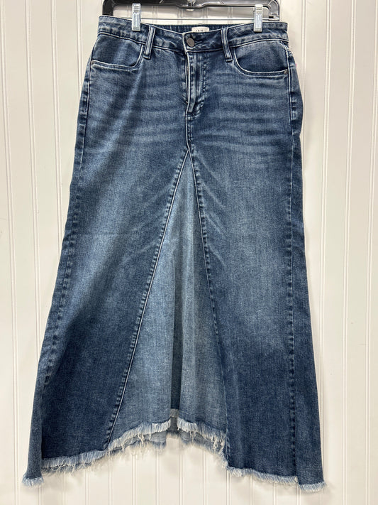 Skirt Maxi By Cmc In Blue Denim, Size:6