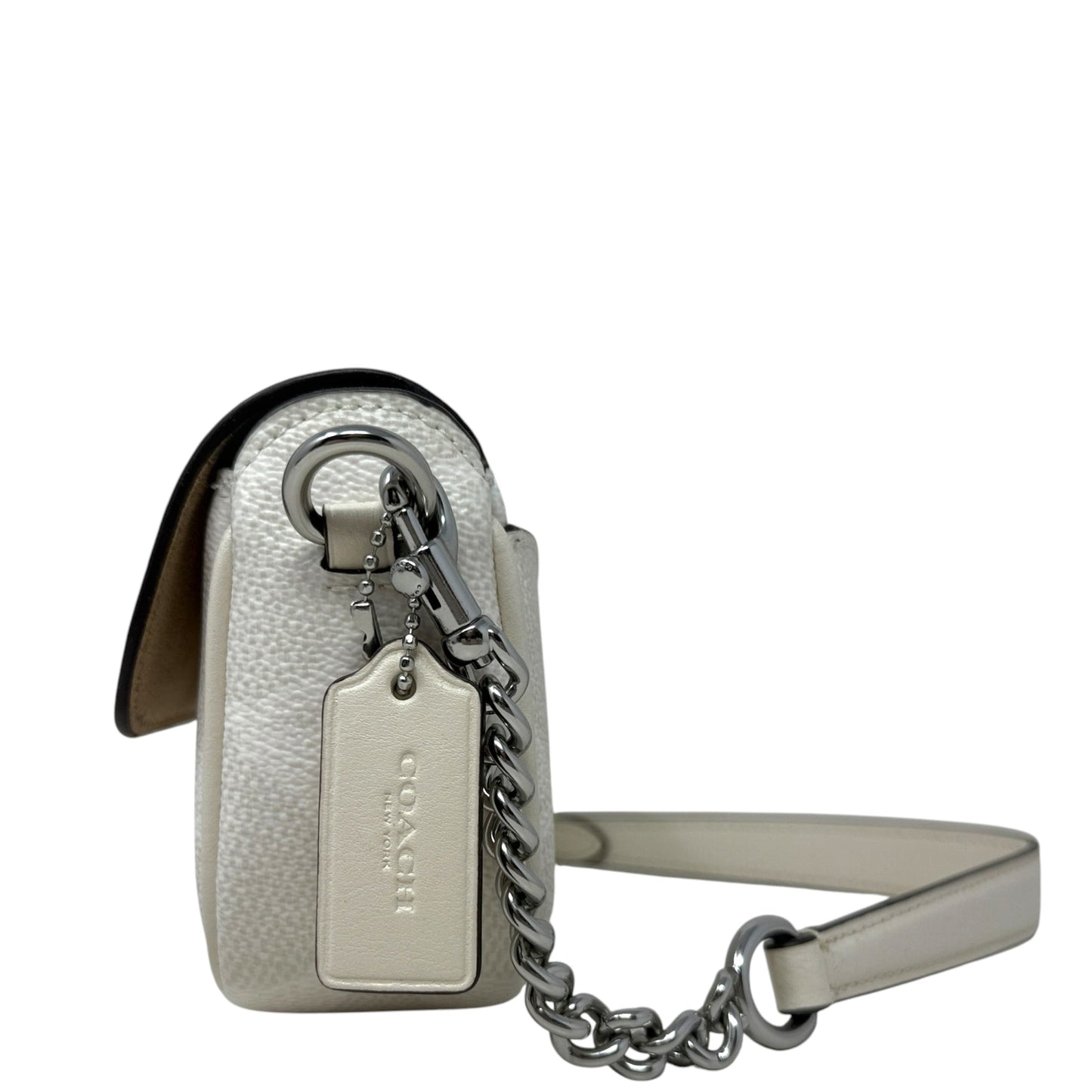 Hailey Flap Bag Designer By Coach, Size: Small