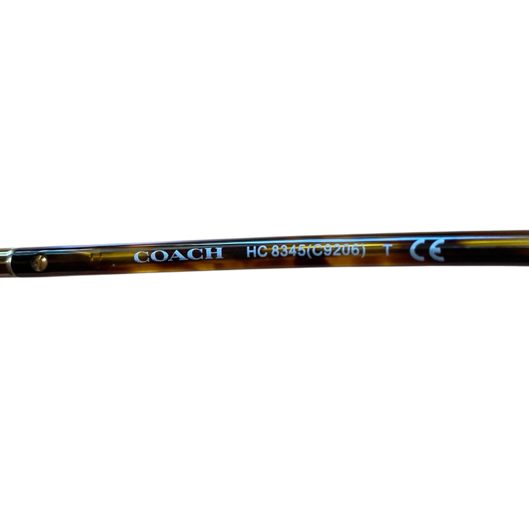 Sunglasses Designer By Coach In Tortoise Shell Print