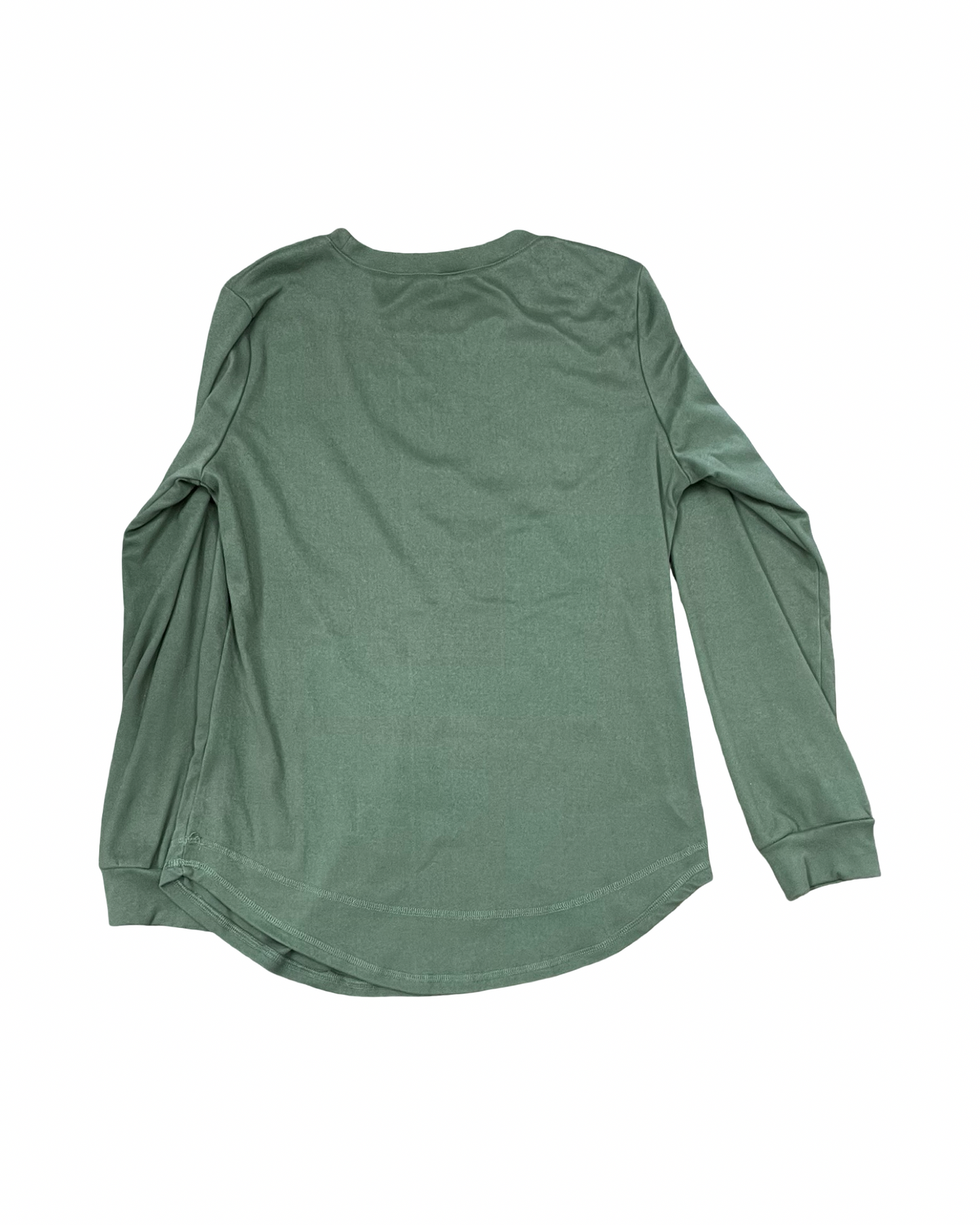 Sweatshirt Crewneck By Clothes Mentor In Green, Size:S
