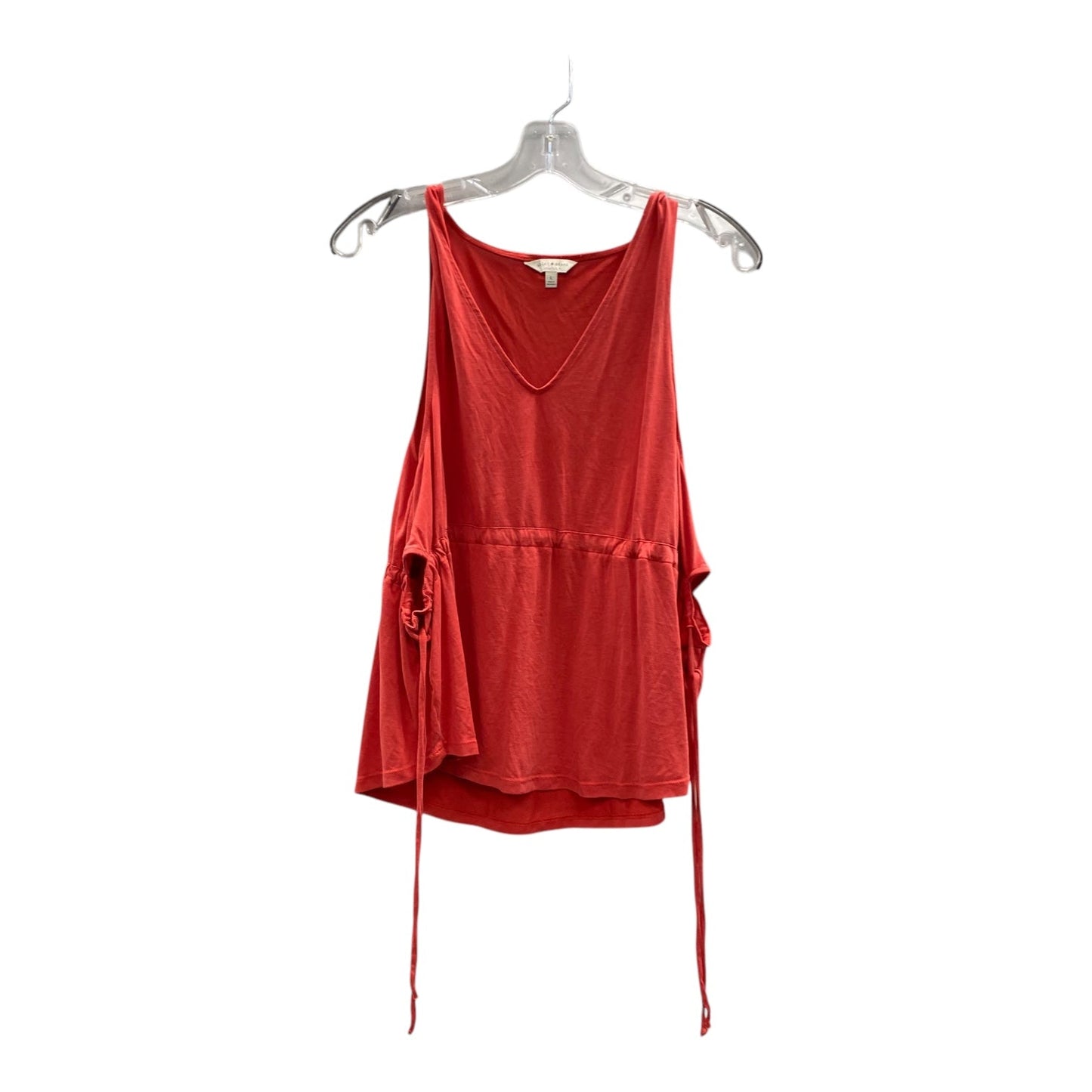 Top Sleeveless By Lucky Brand In Coral, Size:L
