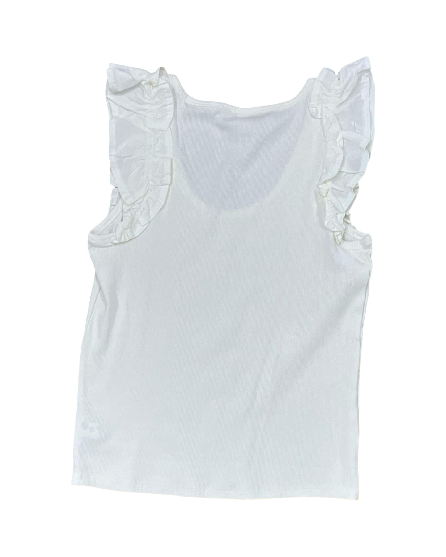 Top Sleeveless By Old Navy In Cream, Size:L