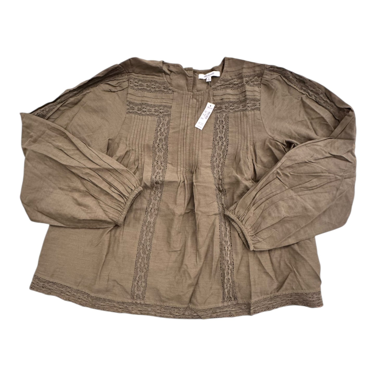 Top Ls By Madewell In Green, Size:M