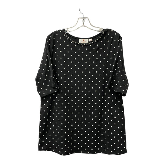 Top Ss Basic By Quaker Factory In Black, Size:L
