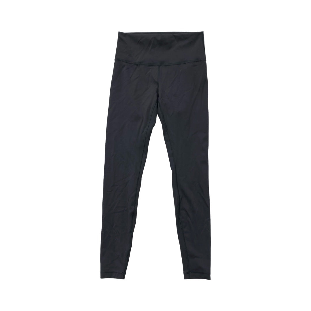 Athletic Leggings By Lululemon In Black, Size:8