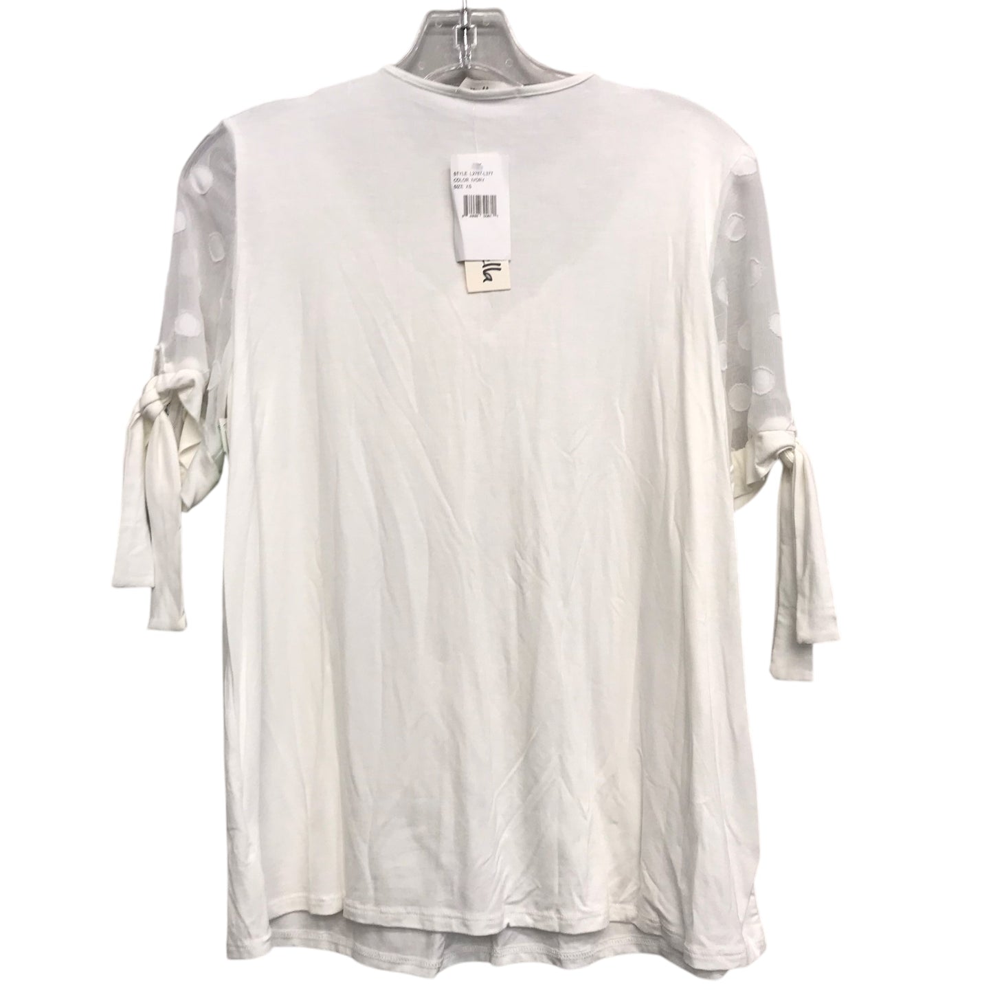 Top Ss By Coveappella In White, Size:Xs