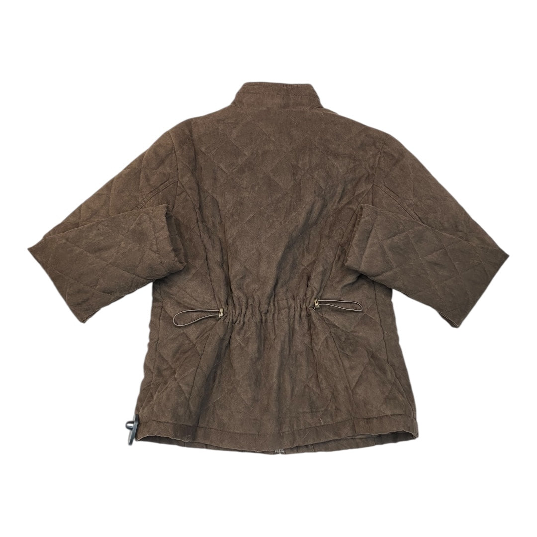Coat Other By Croft And Barrow In Brown, Size:M