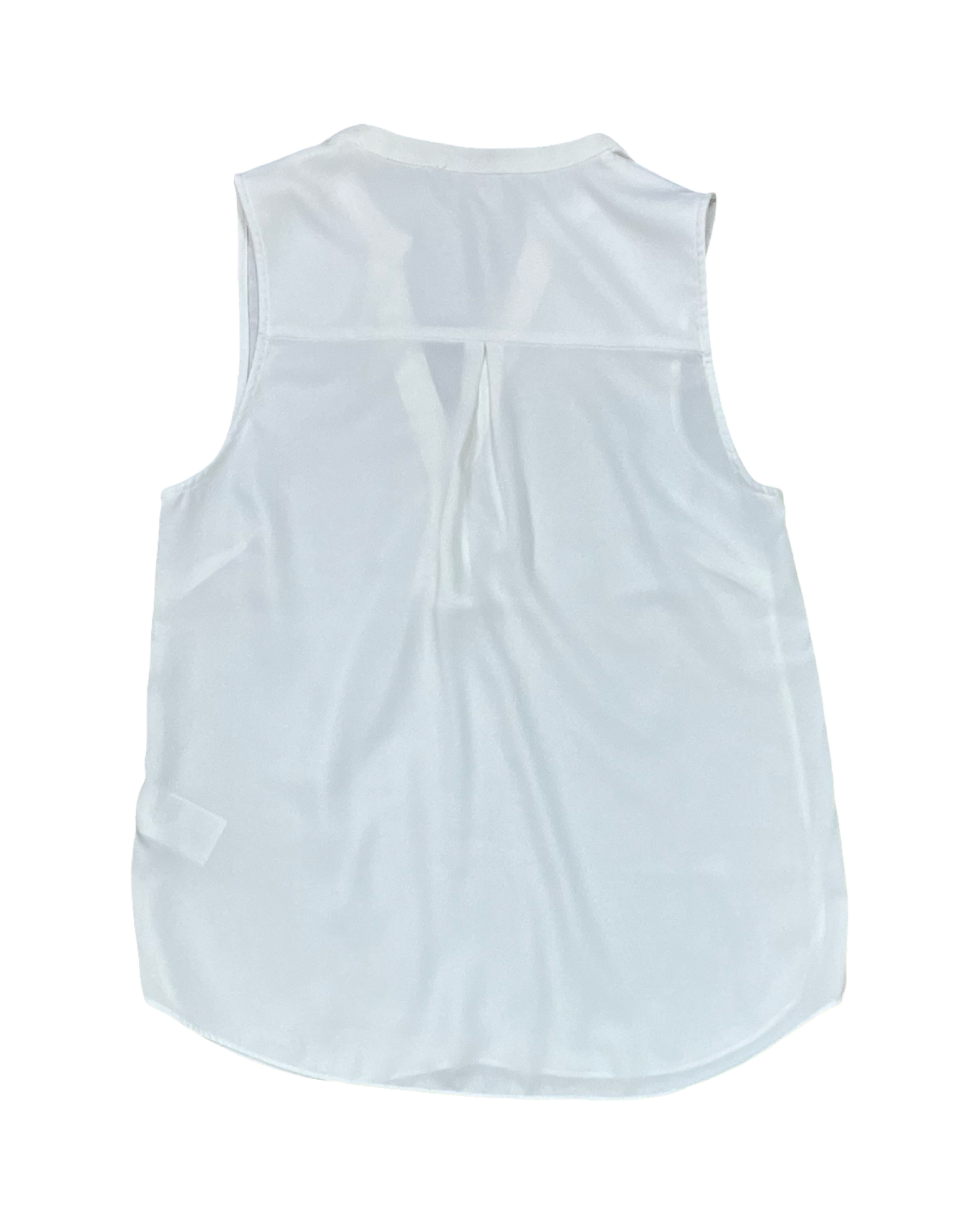 Top Sleeveless By H&M In White, Size:S