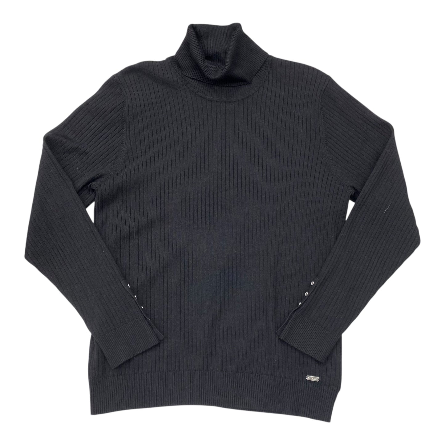 Sweater By Calvin Klein In Black, Size:Xl