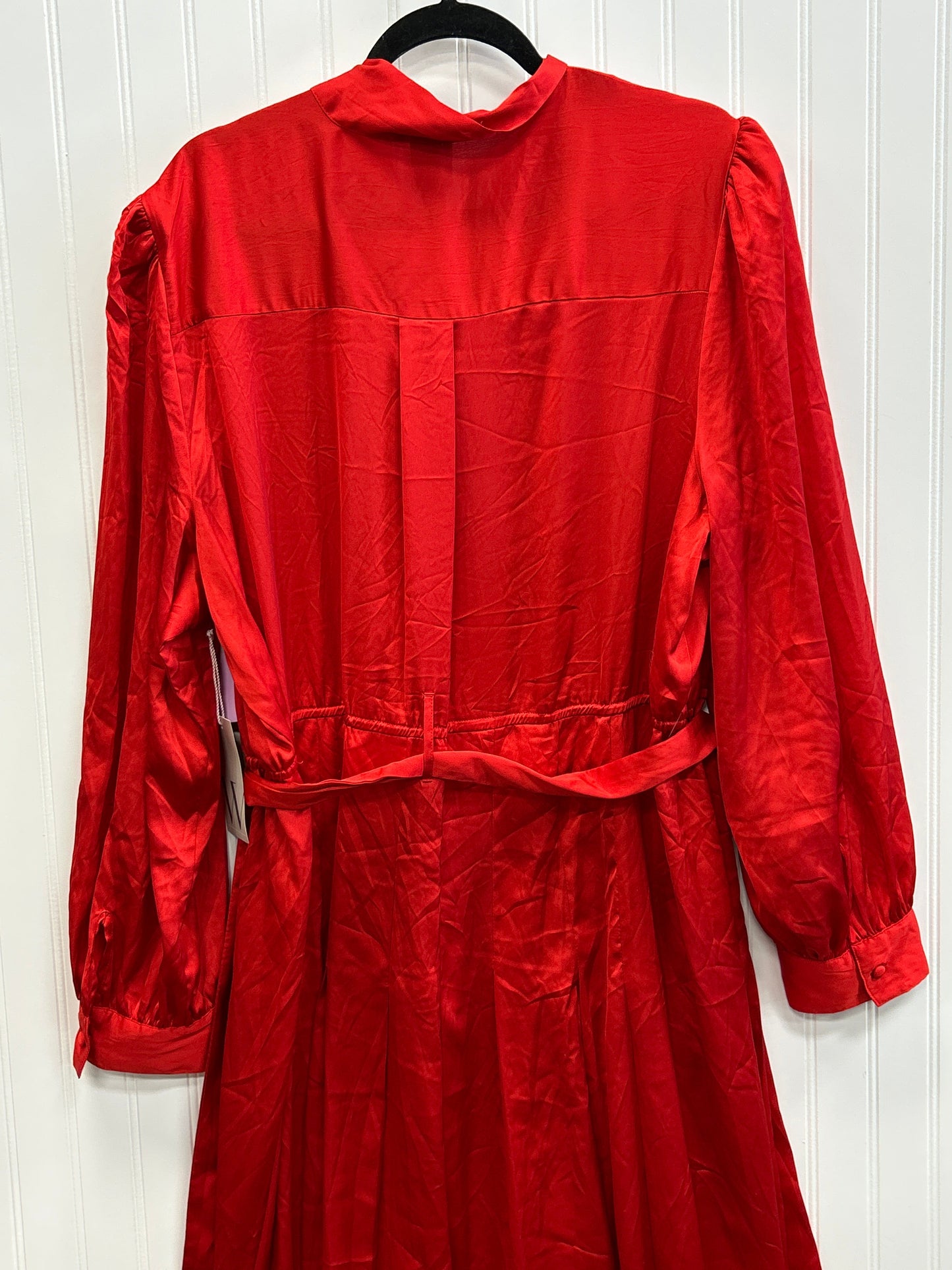 Dress Casual Maxi By Worthington In Red, Size:2X