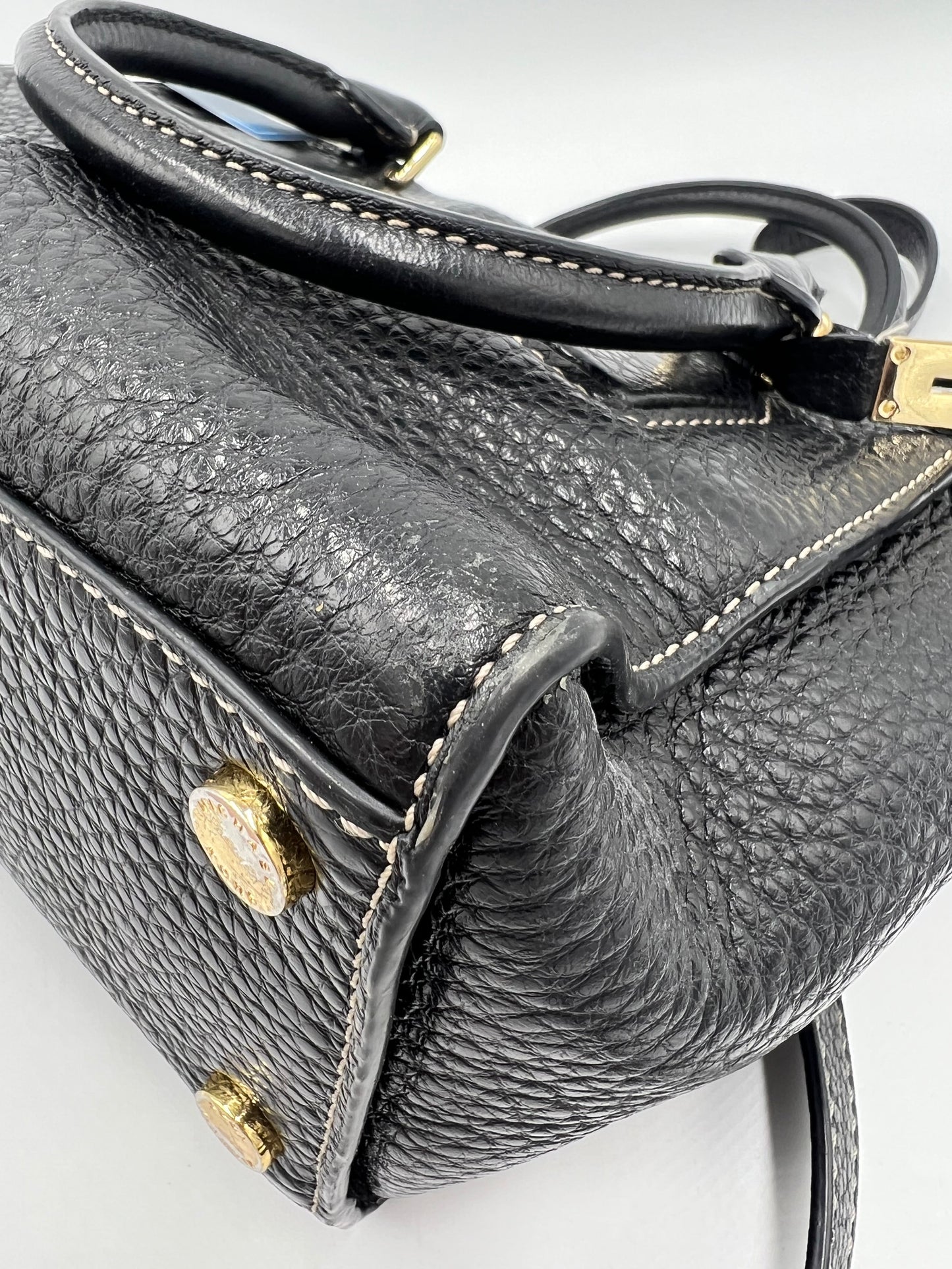 Michael Kors Pebbled Leather Handbag with Shoulder Strap