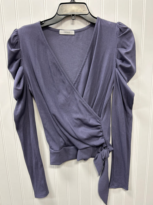 Top Ls By Cherish In Purple, Size:M