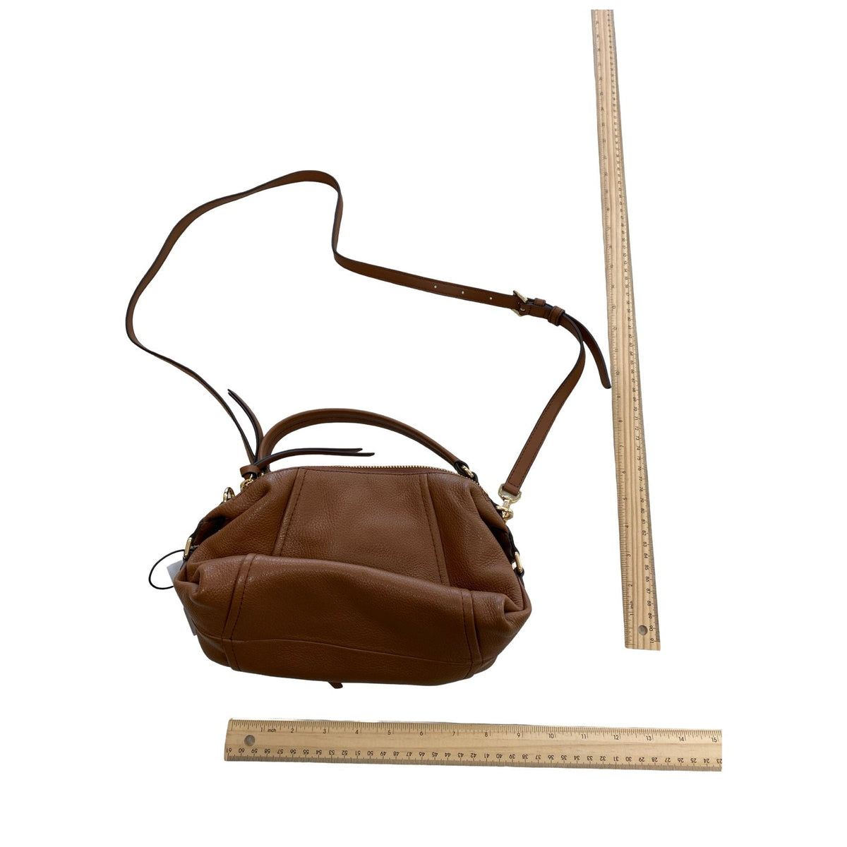 Handbag Designer By Michael Kors In Brown, Size:Small