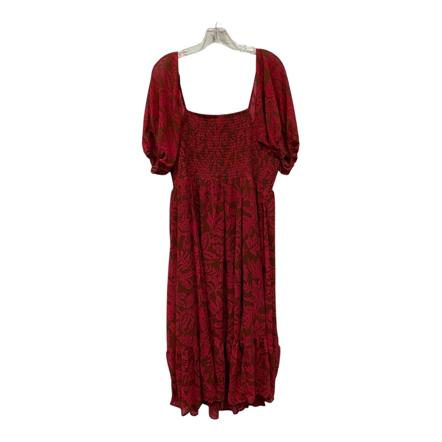 Dress Casual Midi By Torrid In Red, Size:2X