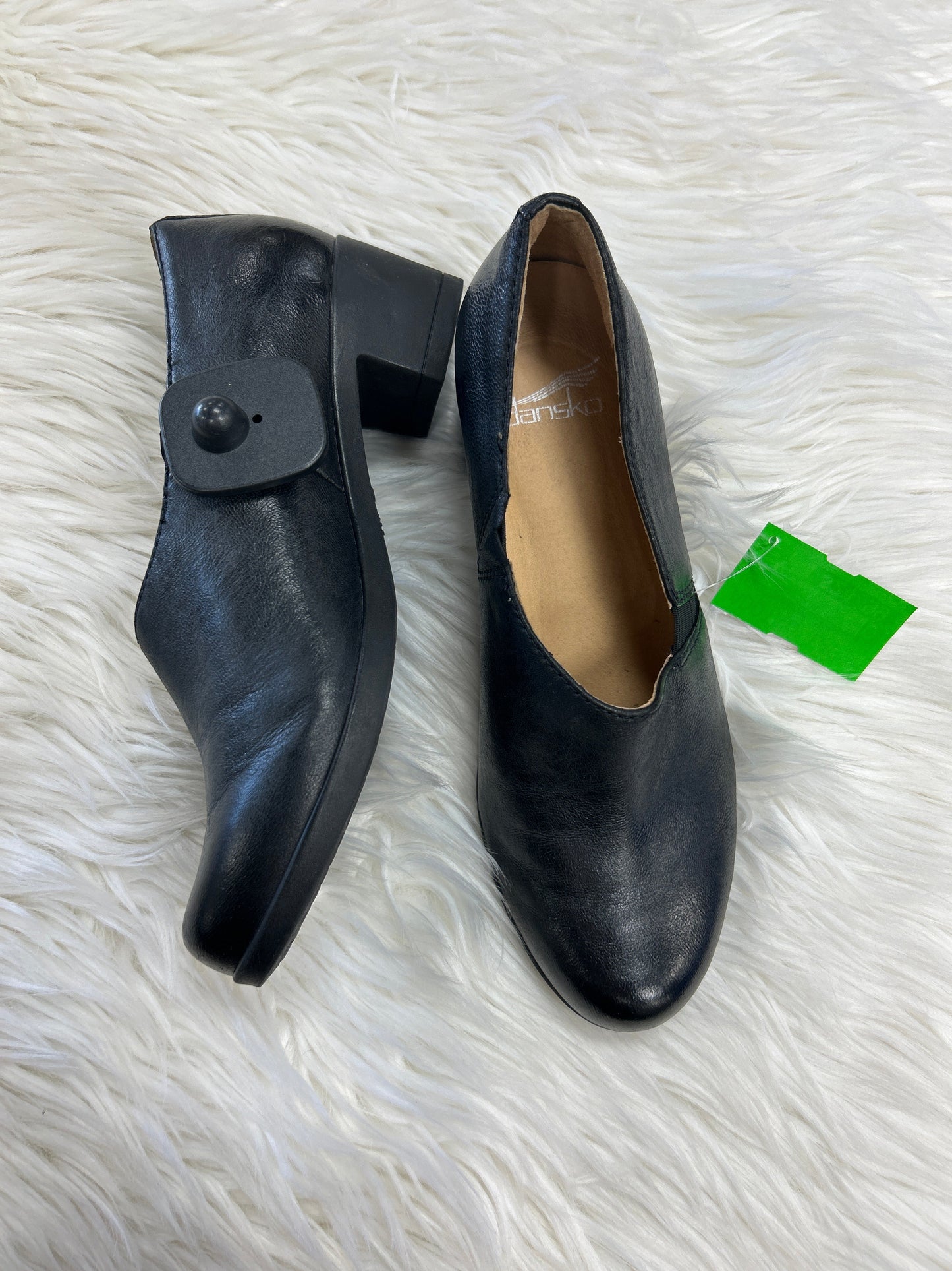 Shoes Heels Block By Dansko In Black, Size:7.5