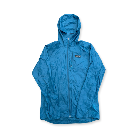 Jacket Windbreaker By Patagonia In Teal, Size:S