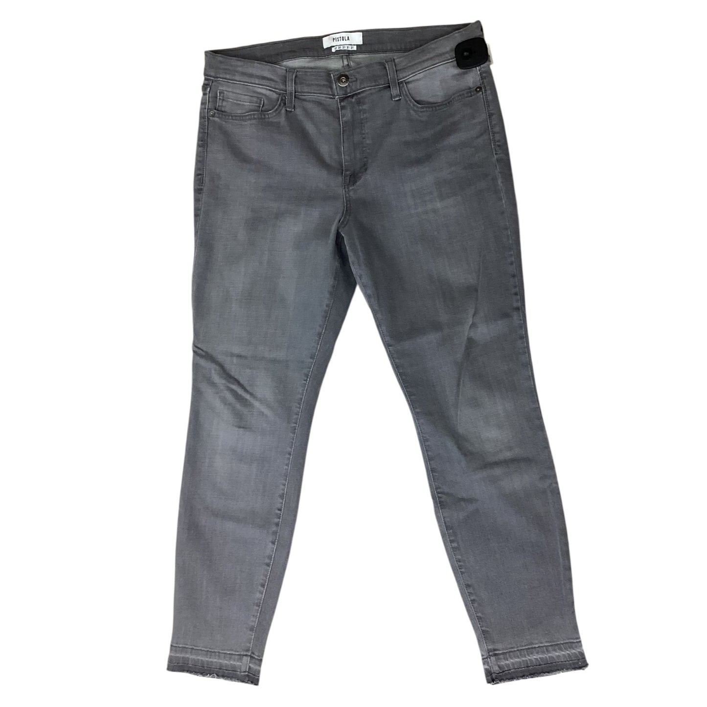 Jeans Skinny By Pistola In Grey Denim, Size:10