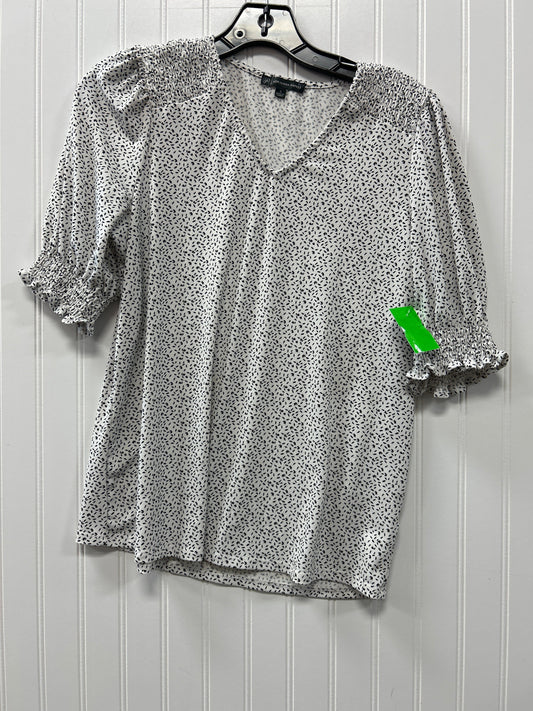 Top Ss By Adrianna Papell In Black & White, Size:S