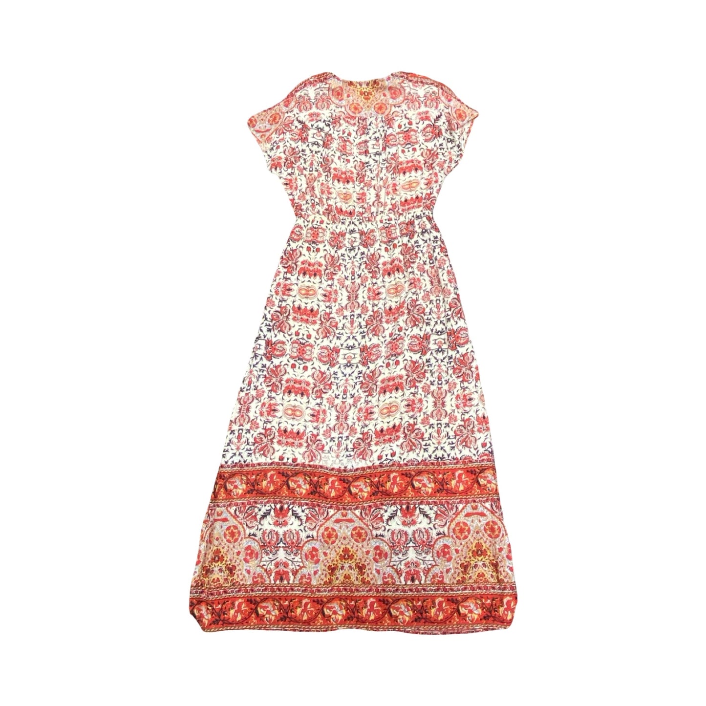 Dress Casual Maxi By Lucky Brand In Red, Size:S