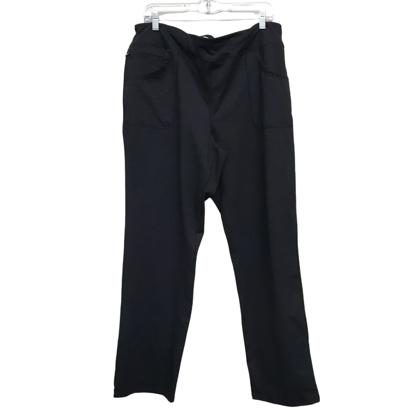 Athletic Pants By Lands End In Black, Size:Xl