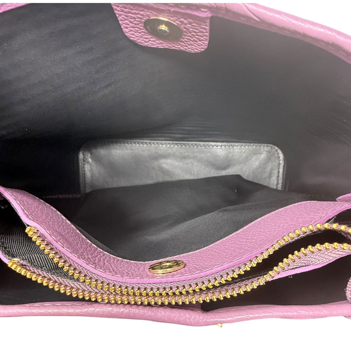 Made In Italy Leather Trim Woven Tote By Viola Casstellani Size: Medium