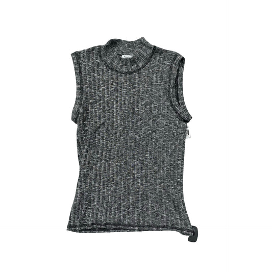 Top Sleeveless Basic By Michael Stars In Grey, Size:Osfm
