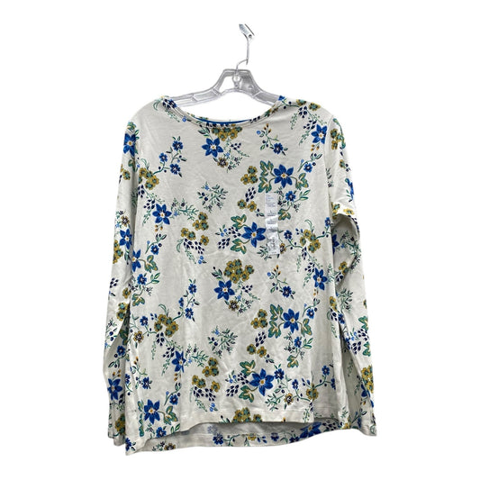 Top Ls By Croft And Barrow In Cream, Size:L