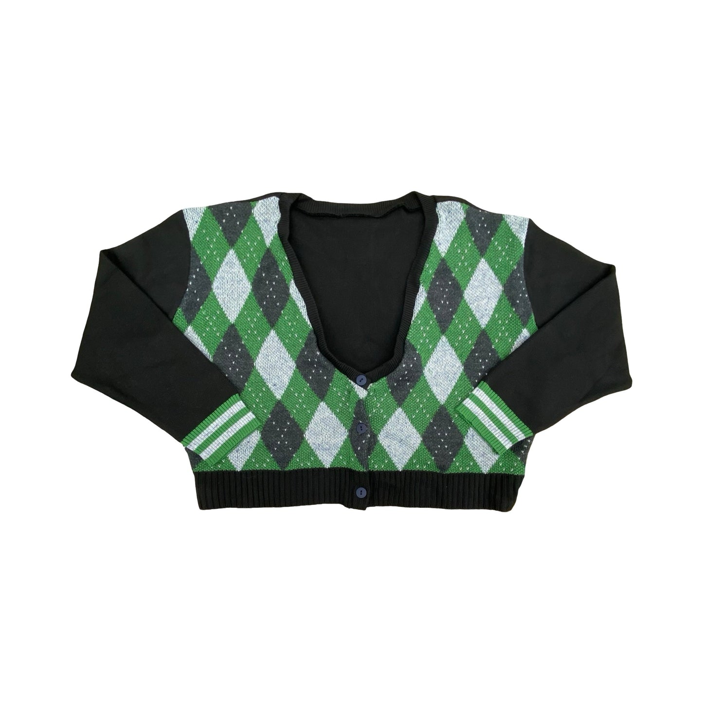 Sweater By Clothes Mentor In Plaid Pattern, Size:2X