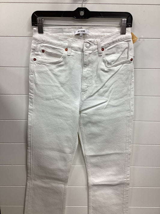 Jeans Straight By Cmc In White Denim, Size:4