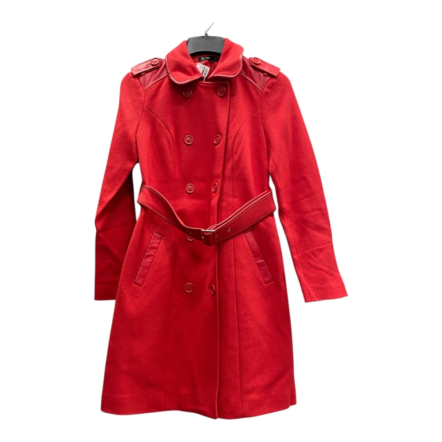 Coat Other By Inc In Red, Size:S