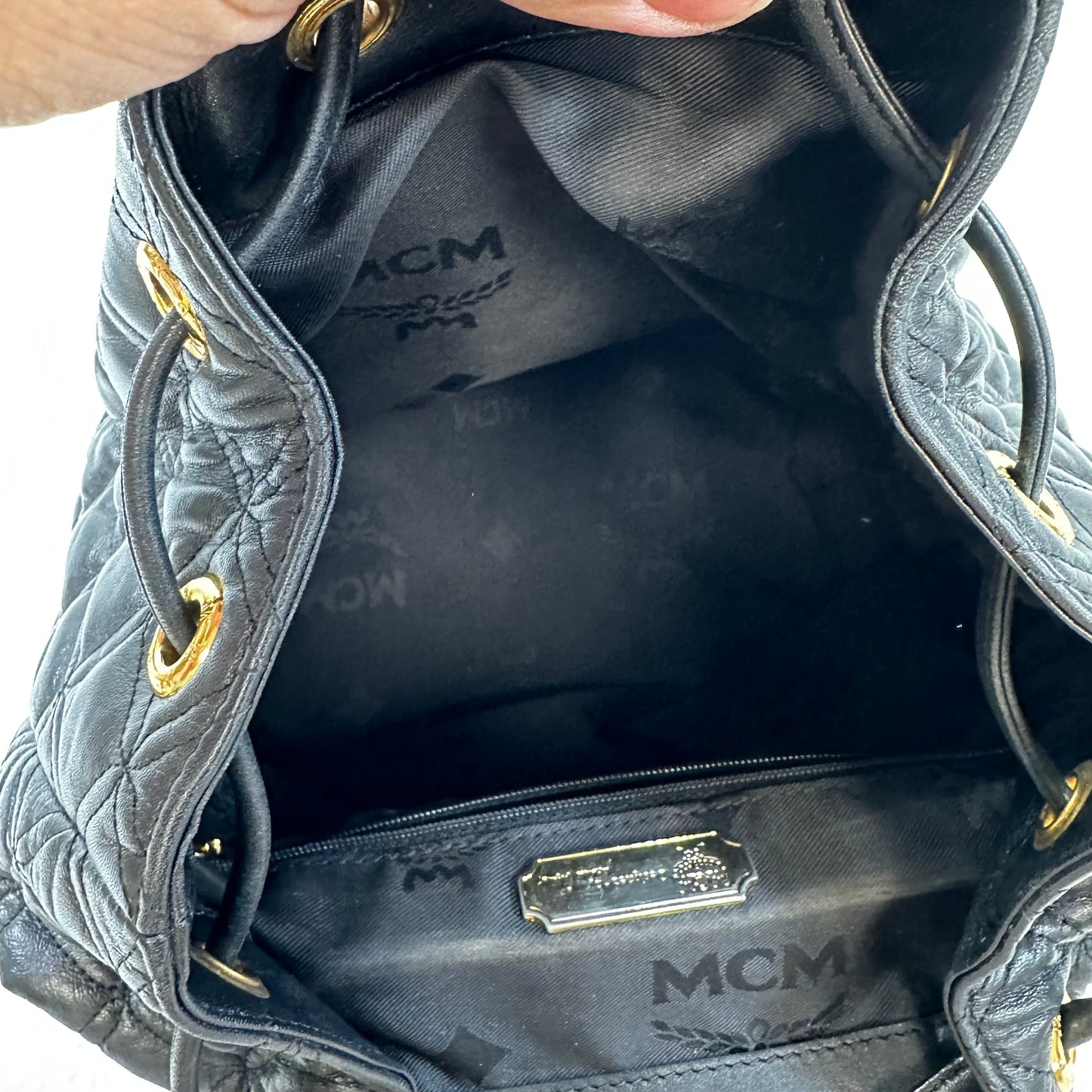Backpack Designer Mcm, Size Small