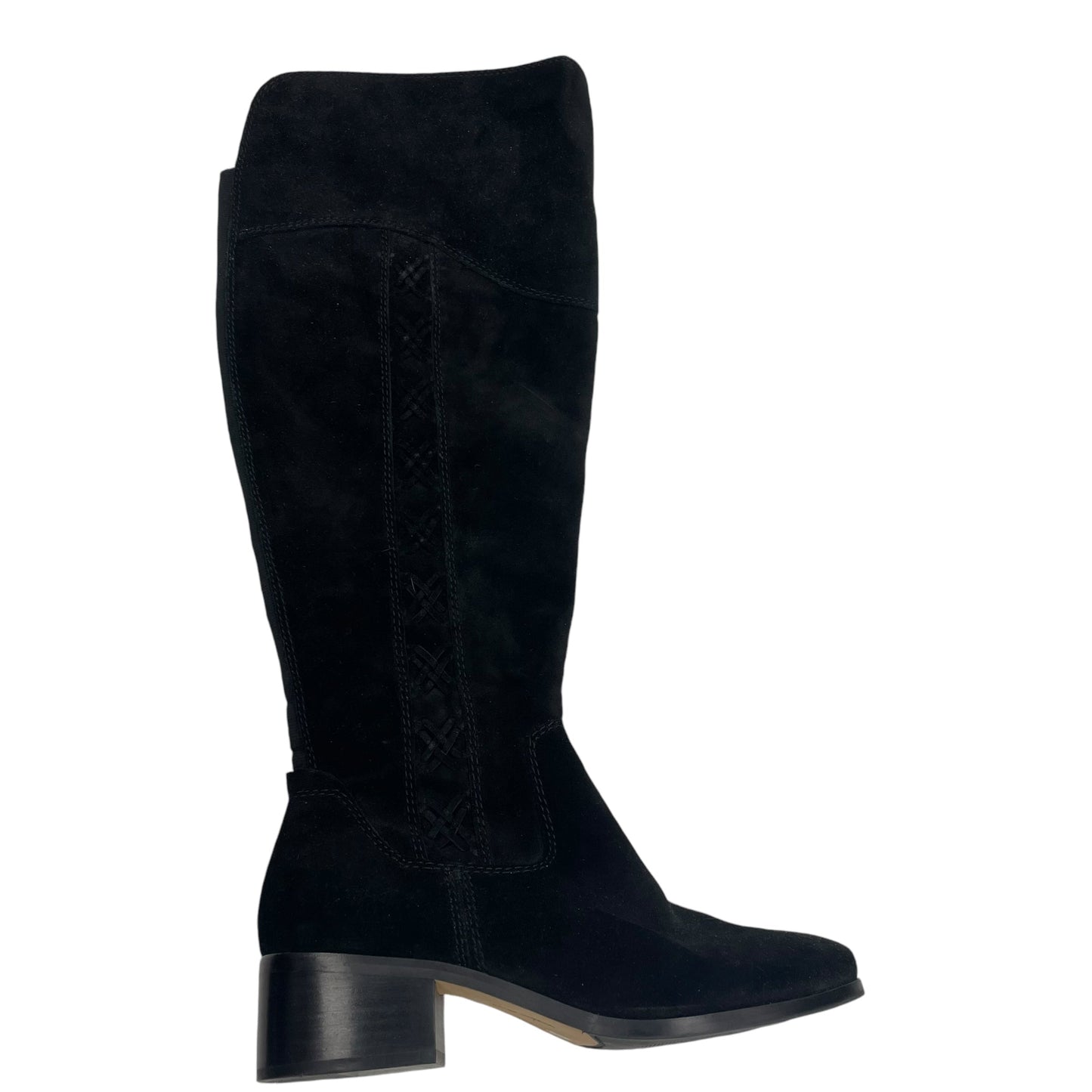 BOOTS LEATHER by VINCE CAMUTO In BLACK, Size: 9.5