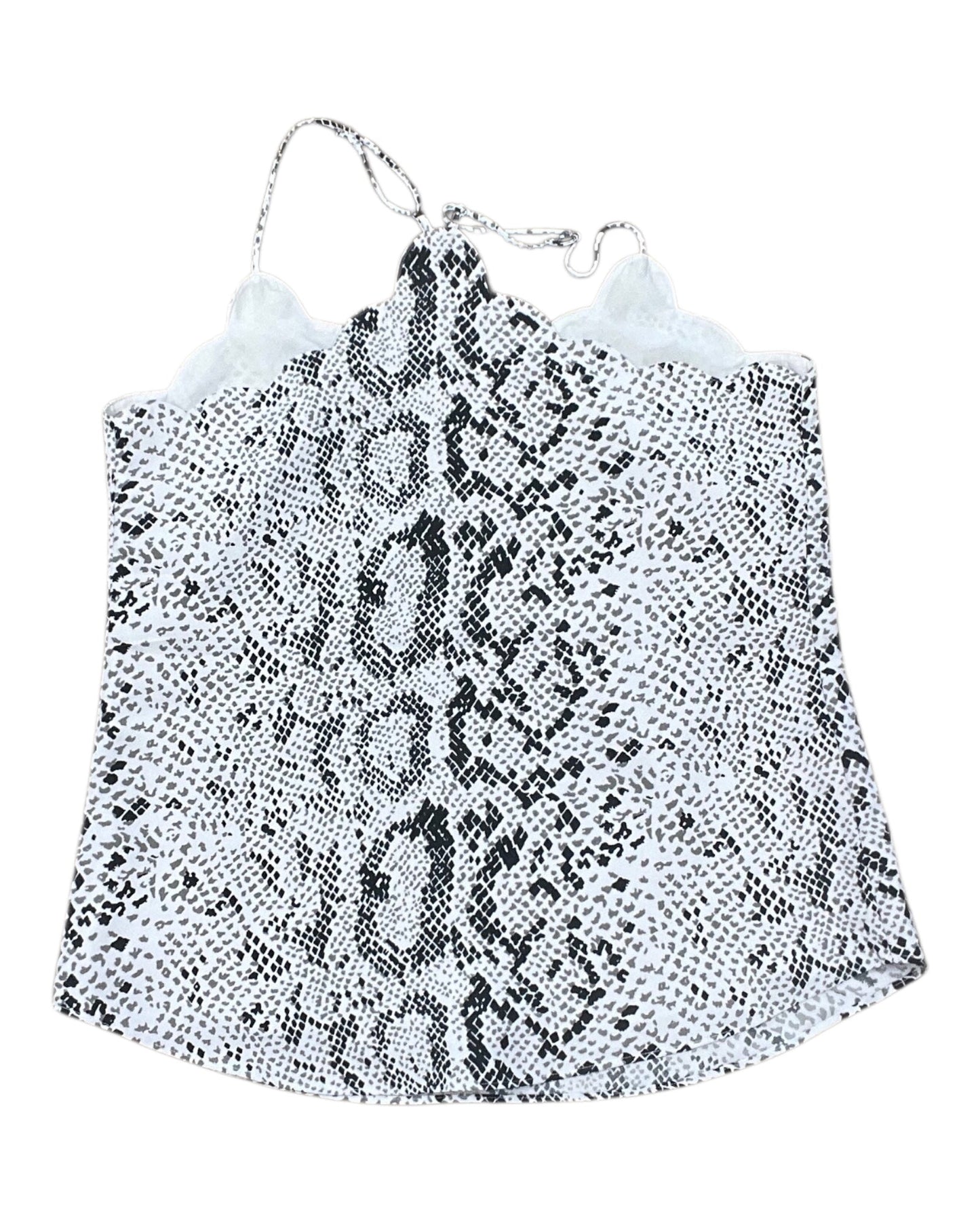 Top Cami By J. Crew In Tan & White, Size:Xxs