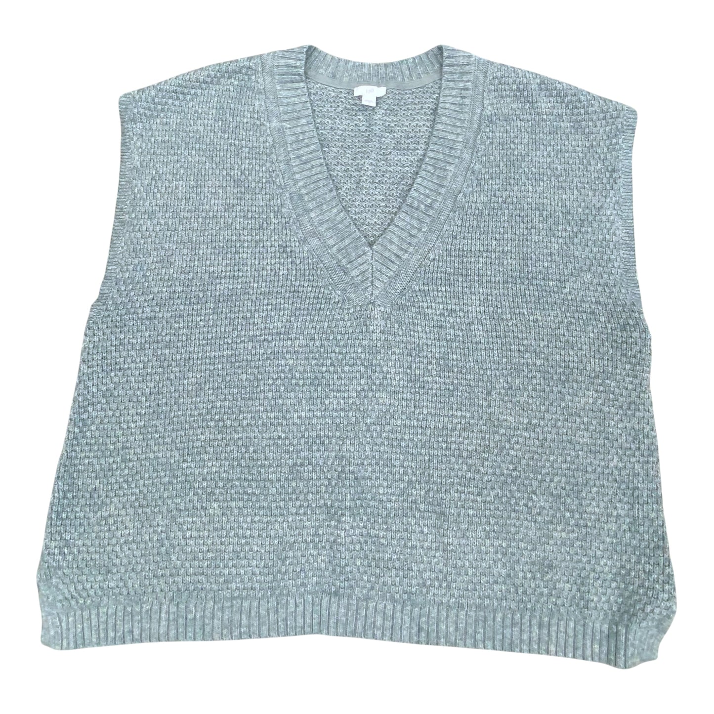 Vest Sweater By J. Jill In Blue, Size:2X