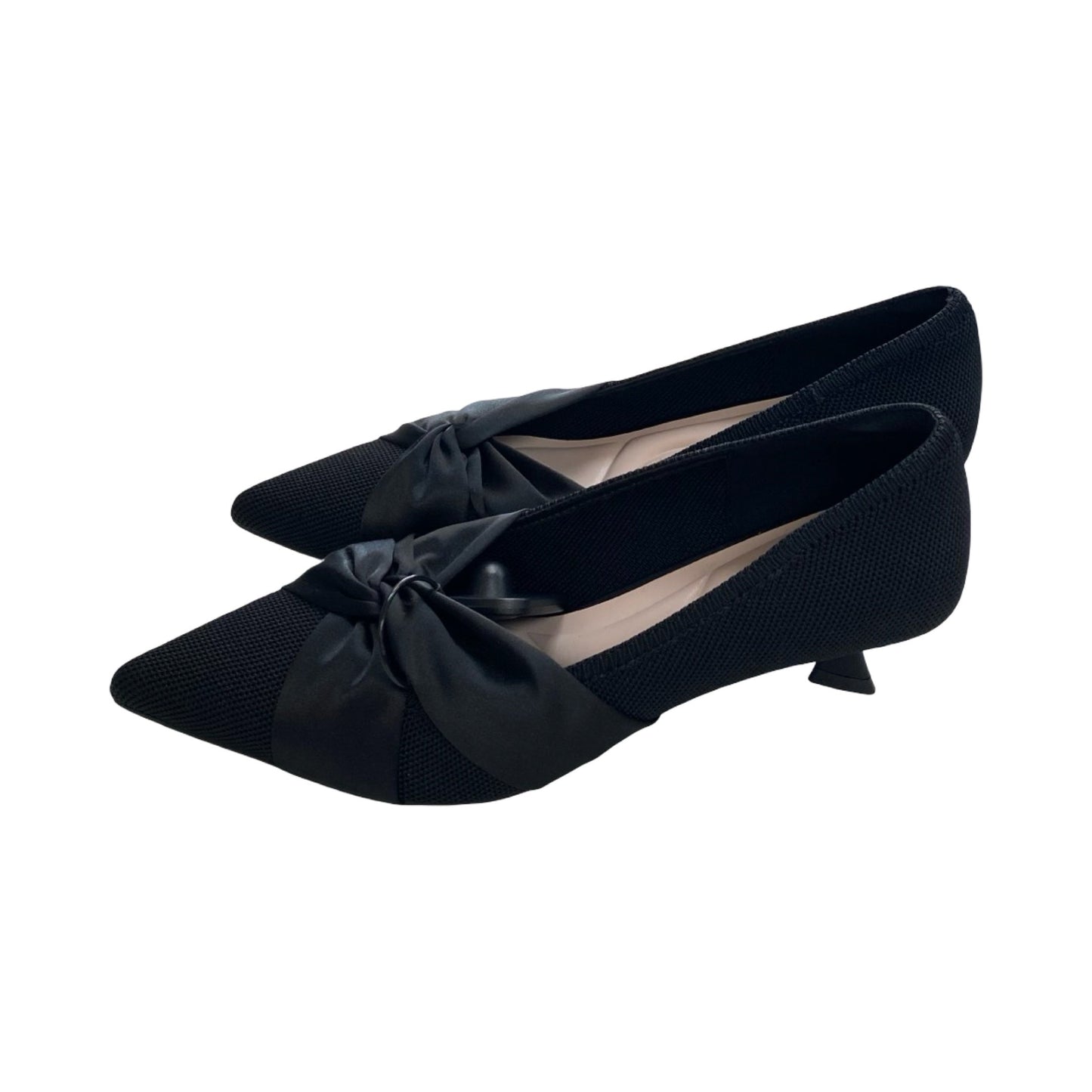 Shoes Heels Kitten By Cmc In Black, Size:8