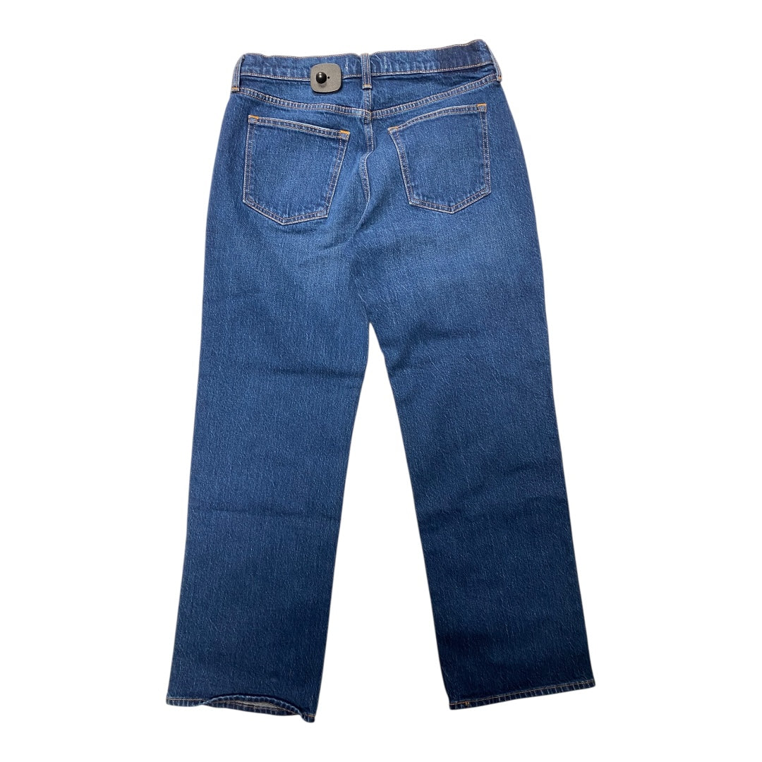 Jeans Wide Leg By Abercrombie And Fitch In Blue Denim, Size:2