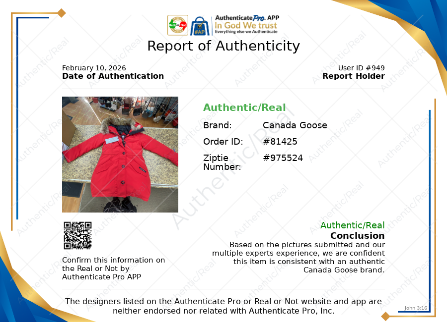 Coat Luxury Designer By Canada Goose In Red, Size:M